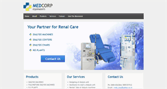 Desktop Screenshot of medcorpmedical.com